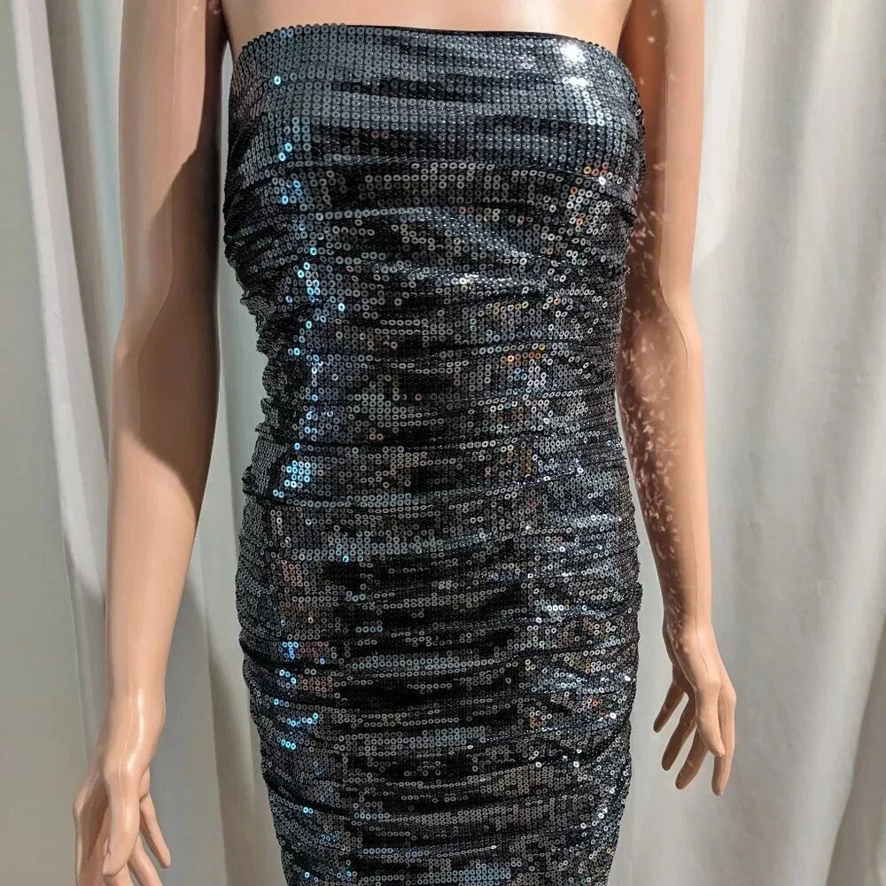 Sequin mini dress size 4